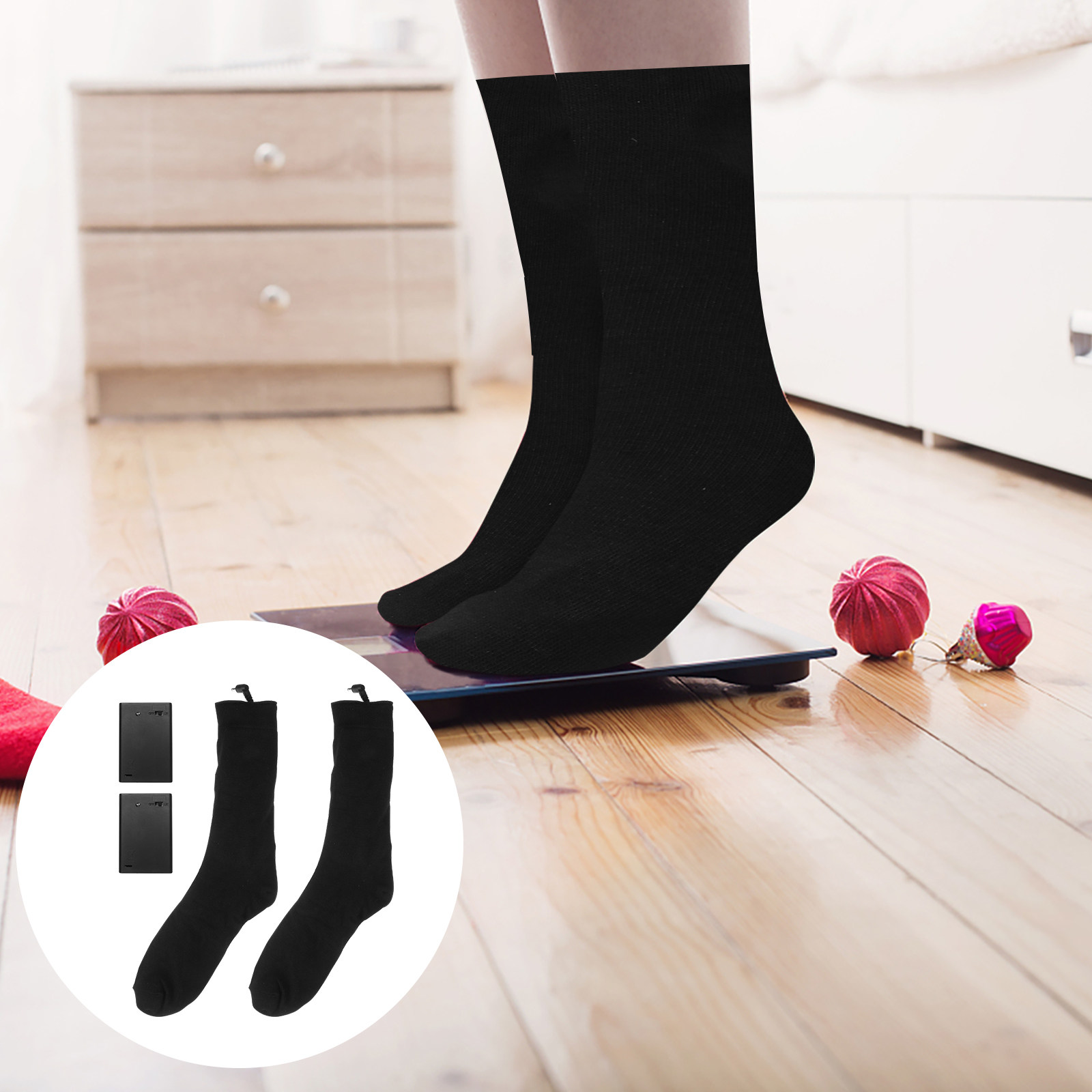 Thermal Sock Winter - Electric Heated Socks Battery Operated Winter