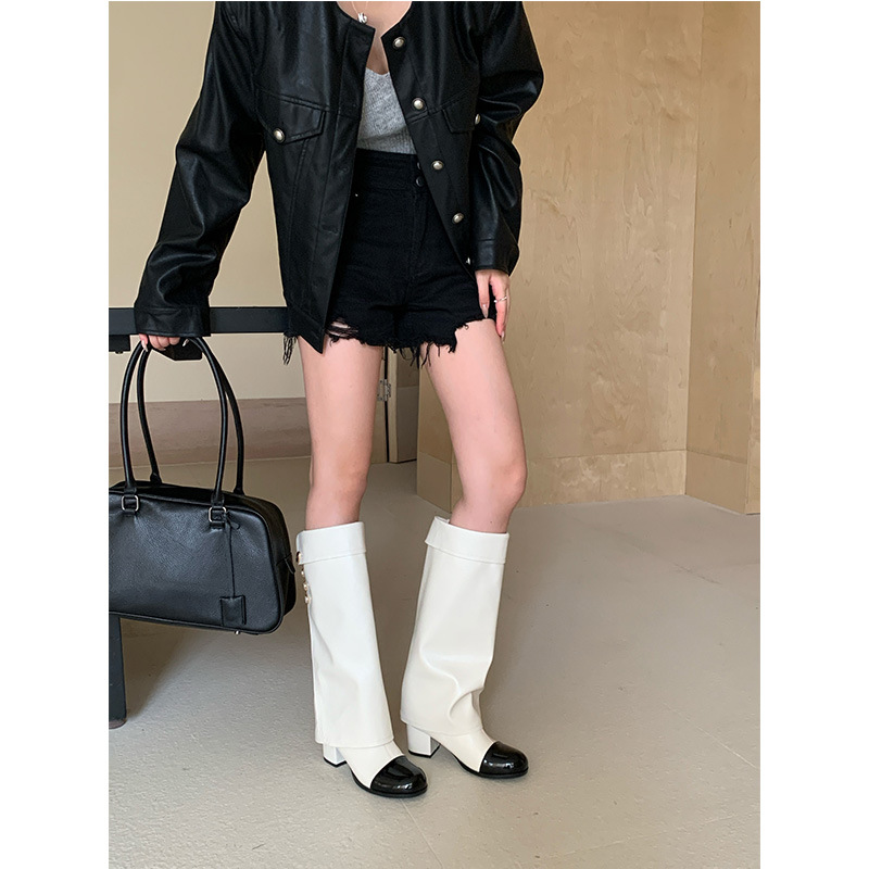 French style small fragrant ro - Knee High Sock Women 评论和价格