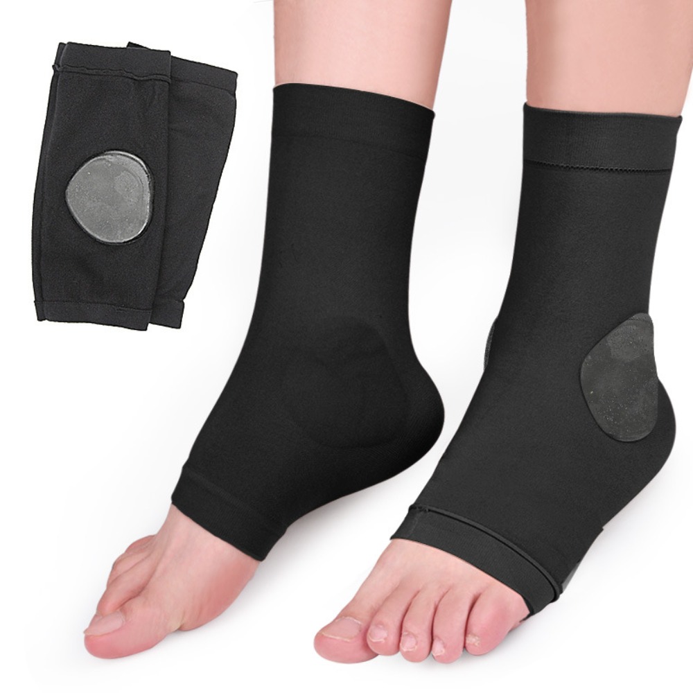 1pair Sports Invisible Silicon - Ankle Brace Sock 评论和价格