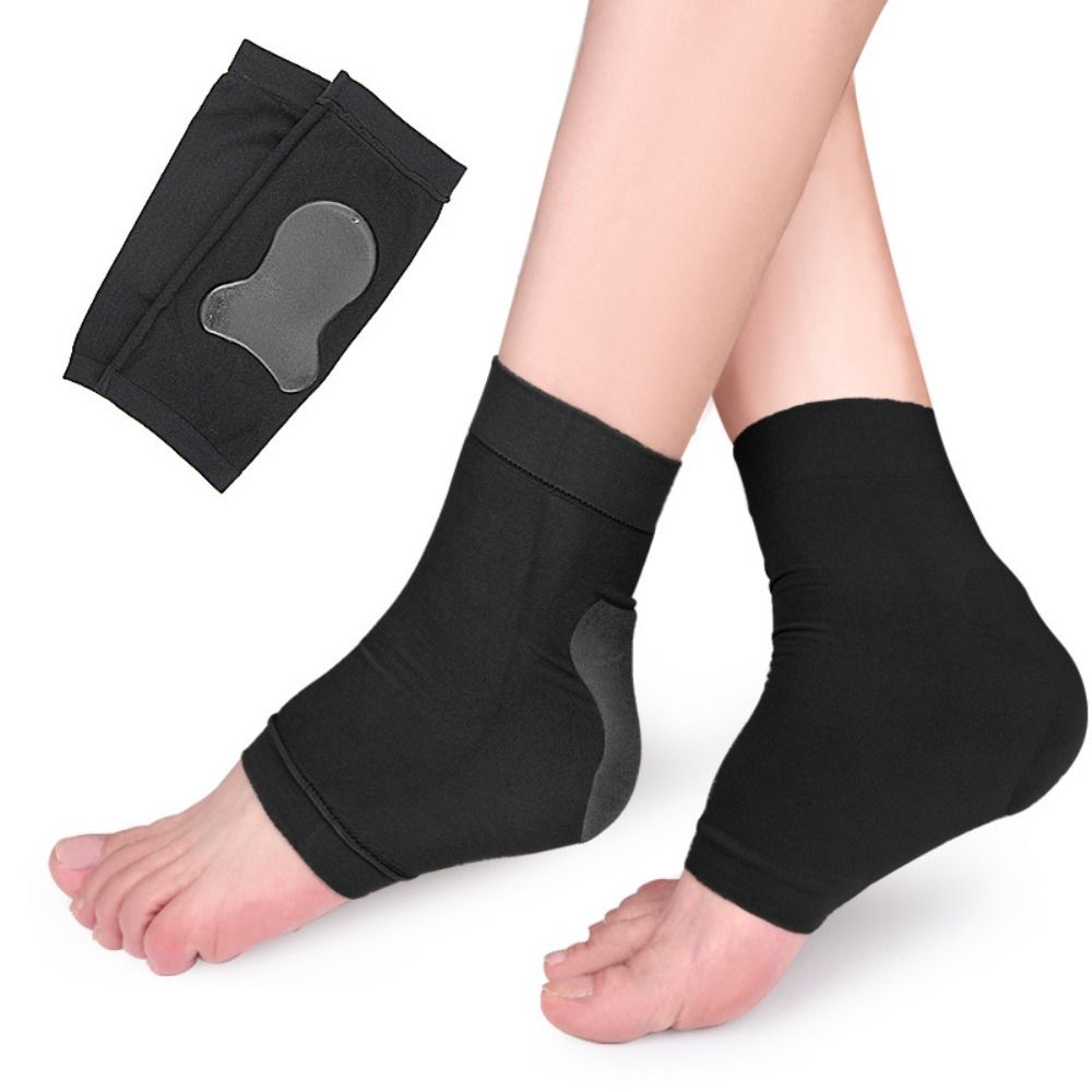 1pair Sports Invisible Silicon - Ankle Brace Sock 评论和价格