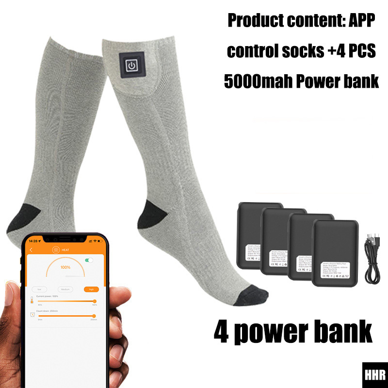 Smart App Control Heated Socks - Thermal Sock Winter 评论和价格