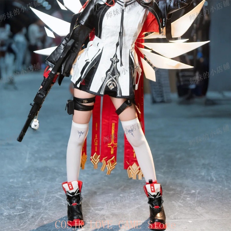 Game Arknights Exusiai The New - Knee High Sock Women 评论和价格