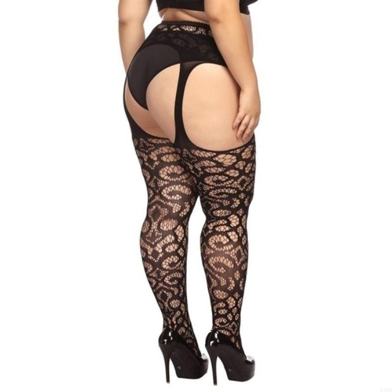 L38E Women Thigh High Tights L - Tights Pantyhose Sheer 评论和价格