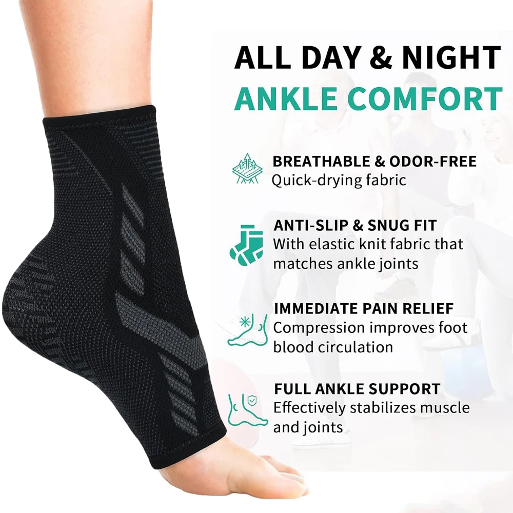 1PC Foot Ankle Brace Socks for - Ankle Brace Sock 评论和价格