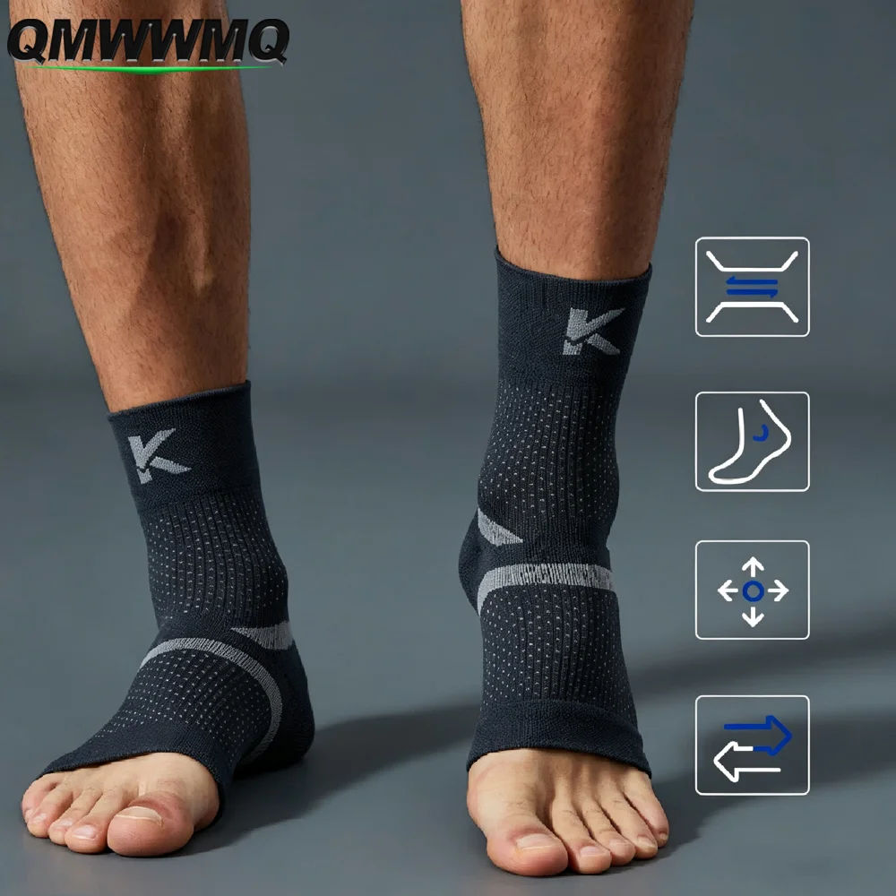 1 Pair Elastic Ankle Brace Sle - Ankle Brace Sock 评论和价格