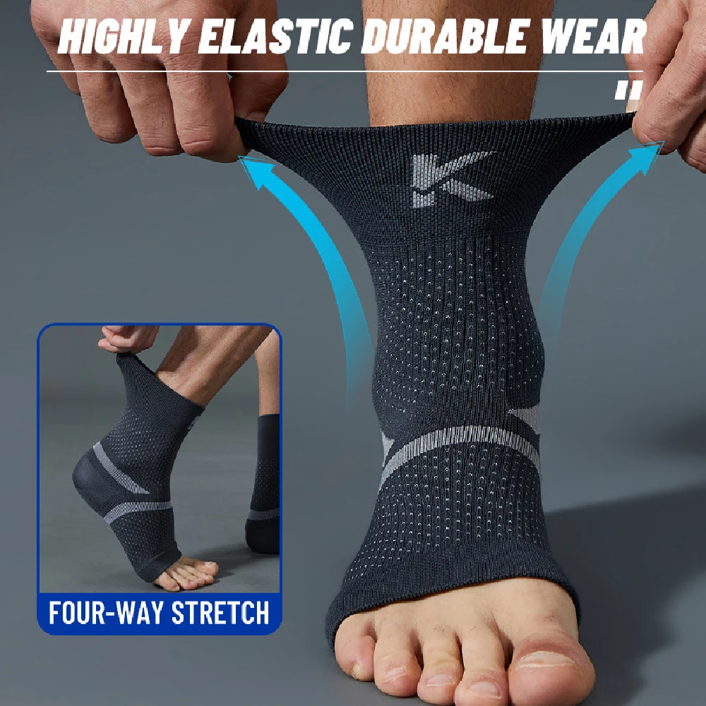 1 Pair Elastic Ankle Brace Sle - Ankle Brace Sock 评论和价格